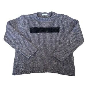 Women's Relais Vintage Chunky Sweater Purple Sz 2 (Med))